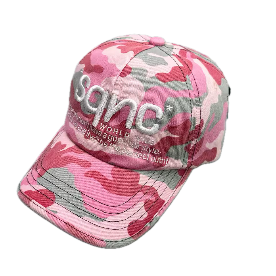 'SQNC' EMBROIDERED BASEBALL CAP