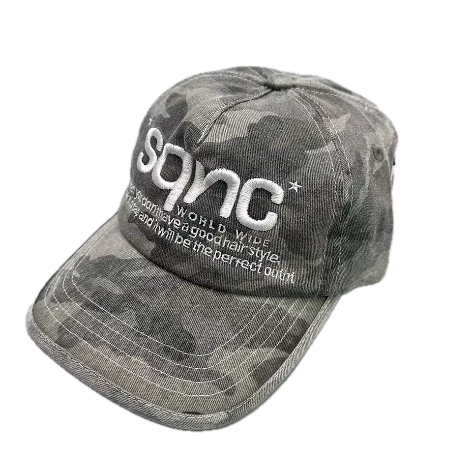'SQNC' EMBROIDERED BASEBALL CAP